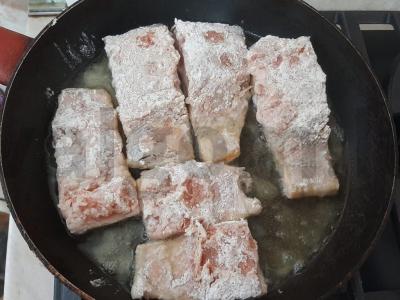 Sultingos lydekos keptuvėje Žingsnis 2