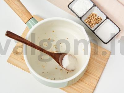 Persikų sulčių grietinė Žingsnis 1