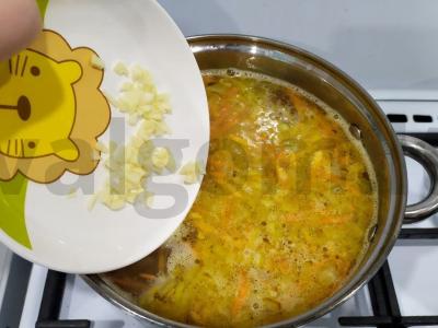 Grikių sriuba su vištiena ir bulvėmis Žingsnis 10