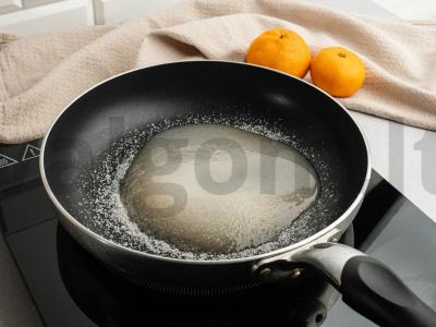 Mandarinų mandarinų tsukata žiedai Žingsnis 2