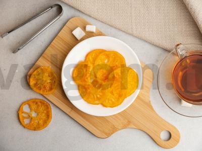 Mandarinų mandarinų tsukata žiedai pagrindine nuotrauka