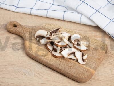 Soba su karališkaisiais grybais, pupelėmis ir sriracha padažu Žingsnis 2