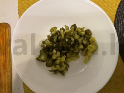 Vinaigrette yra sveikos salotos Žingsnis 2