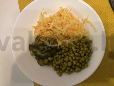 Vinaigrette yra sveikos salotos Žingsnis 3