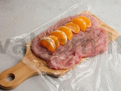 Kalakutienos suktinukas su mandarinais Žingsnis 2