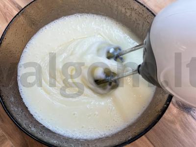 Morkų pyragas su cinamonu ir graikiniais riešutais Žingsnis 2