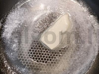 Ryžių ir kiaušinių paplotėliai su mieline tešla orkaitėje Žingsnis 8