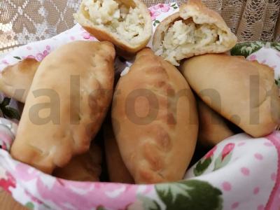 Ryžių ir kiaušinių paplotėliai su mieline tešla orkaitėje pagrindine nuotrauka