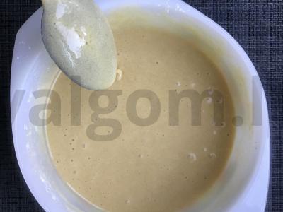 Šokoladinis keksas su kukurūzų miltais Žingsnis 4