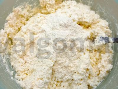 Vaniliniai sūrio pyragėliai Žingsnis 3