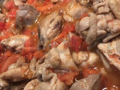 Vištiena su daržovėmis Žingsnis 4