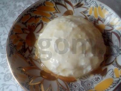 Varškės desertas su medumi ir persimonais Žingsnis 3