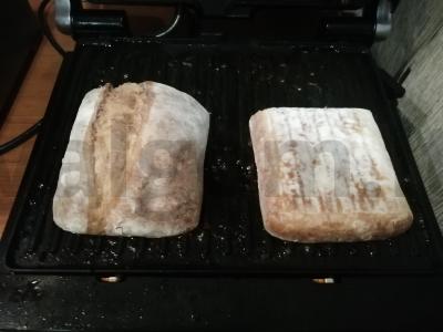 Panini su vištiena Žingsnis 1