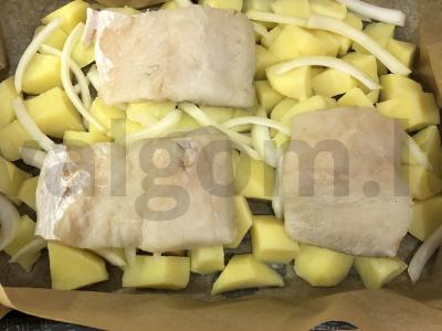 Lydekos su bulvėmis ir grietine Žingsnis 2