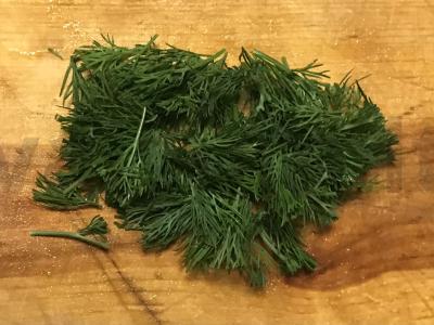 Daržovių vitaminų salotos su sėmenų aliejumi Žingsnis 4