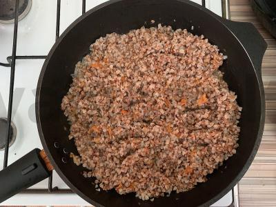 Grikiai su vištiena sotūs ir aromatingi "2 in 1" Žingsnis 5