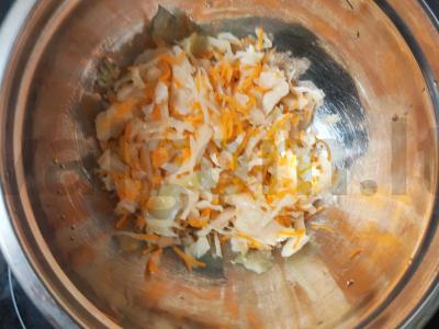 Turkiškos burokėlių salotos su mung pupelių daigeliais ir avinžirniais Žingsnis 3