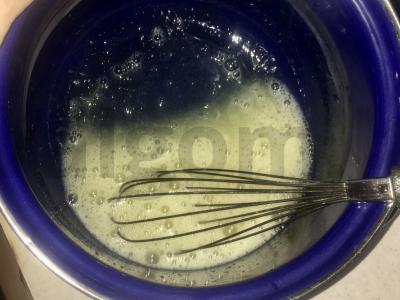 Ploni blyneliai iš viso grūdo miltų Žingsnis 1