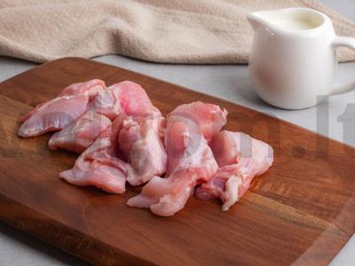 Troškintas triušis grietinėlėje su bulvių koše Žingsnis 3