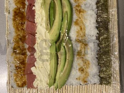 Tuno futomaki Žingsnis 3