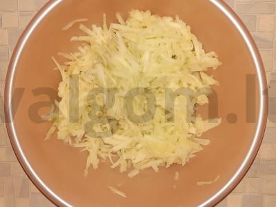 Kartus obuolių pyragas "Švelnumas" Žingsnis 4