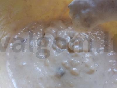 Bananiniai blyneliai be cukraus Žingsnis 2