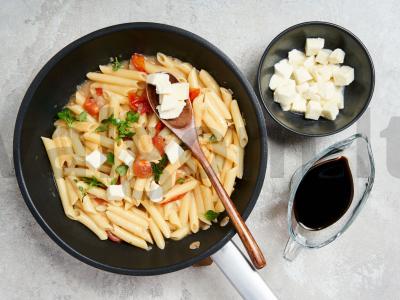 Makaronai su caprese Žingsnis 2