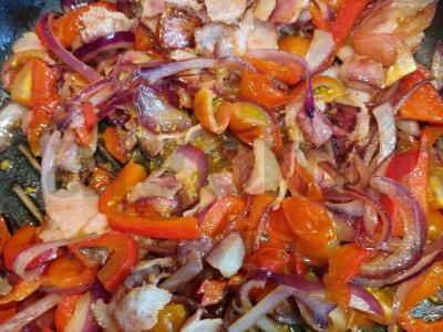 Pomidorų frittata Žingsnis 2