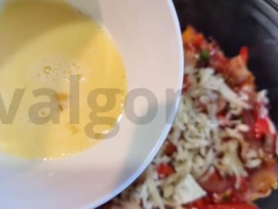 Pomidorų frittata Žingsnis 4