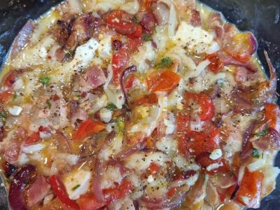 Pomidorų frittata Žingsnis 5