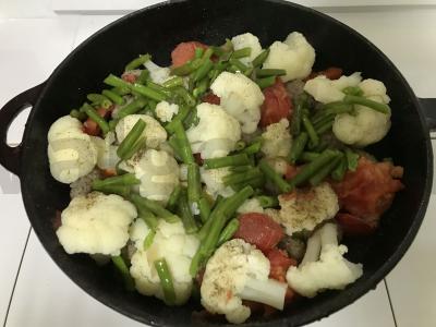 Daržovių troškinys su mėsos kukuliais Žingsnis 5