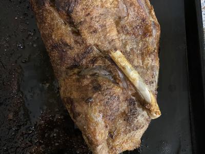 Sūdyta žąsis orkaitėje su citrinos sultimis Žingsnis 3