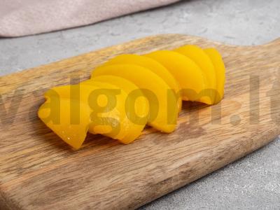 Kompotas su persikais ir mandarinais Žingsnis 1
