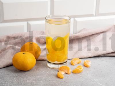 Kompotas su persikais ir mandarinais Žingsnis 4