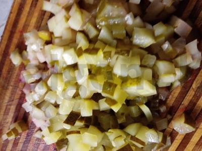 Lengvas tradicinės sudėties vinaigretas Žingsnis 4