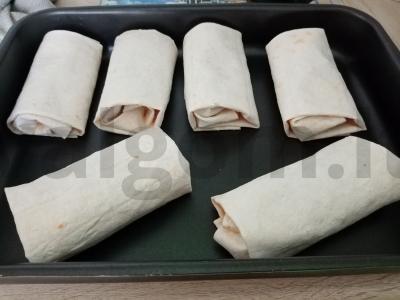Sultinga česnakinė šavarma Žingsnis 11