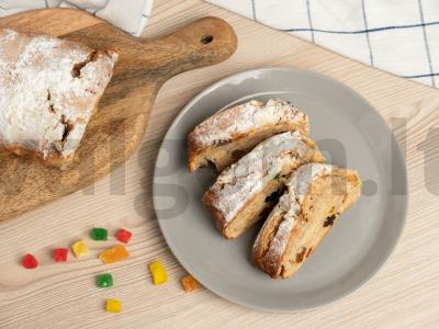 Kalėdinis stollen receptas ant trynių Žingsnis 6