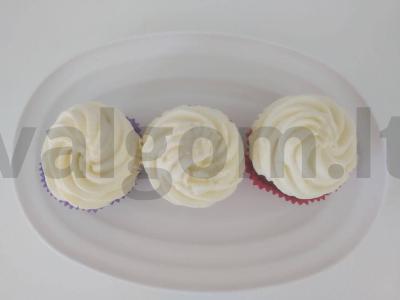 "Red Velvet" keksiukai su kreminiu sūrio kremu Žingsnis 5