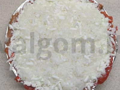 Gardžios lašišos salotos Žingsnis 5