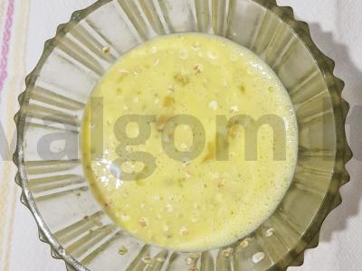 Mėsiniai avižiniai blynai su sūriu Žingsnis 1