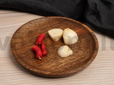 Jūros ešerys su aitriosiomis paprikomis Žingsnis 1