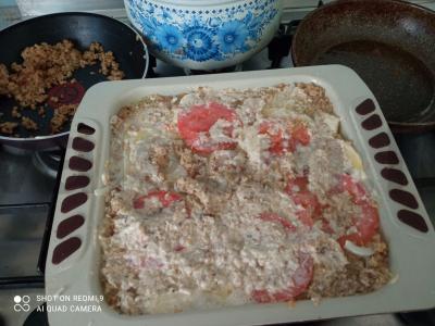 Vegetariškos bulvytės. Žingsnis 8