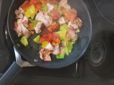 Turkiškų pusryčių omletas Žingsnis 2