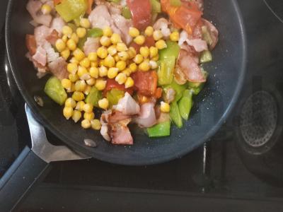 Turkiškų pusryčių omletas Žingsnis 3