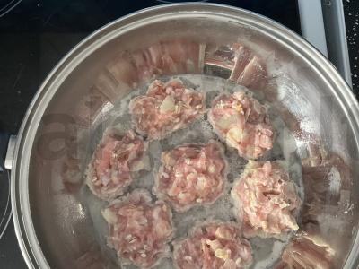 Labai tingus įdarytas kopūstas su perlais Žingsnis 4