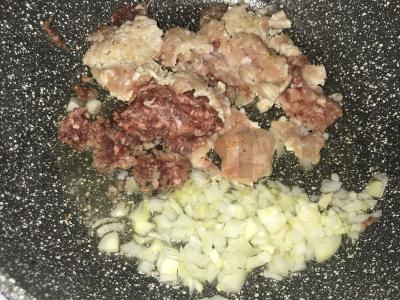 Greiti makaronai pietums Žingsnis 1