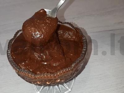 Naminė "Nutella" su kondensuotu pienu pagrindine nuotrauka