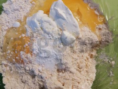 Skanus aromatingas bulvių ir maltos mėsos pyragas Žingsnis 4
