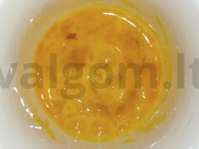 Omletas su batatais Žingsnis 4