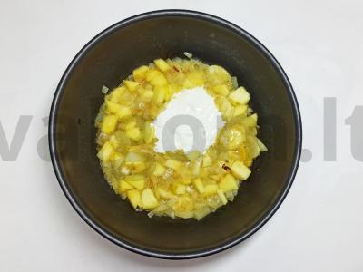 Raudona žuvis su keptais bananais Žingsnis 5